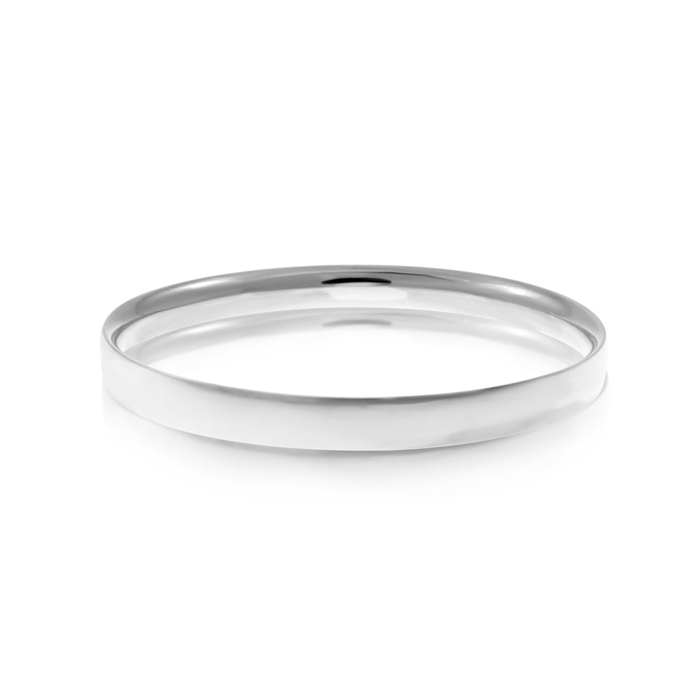 .925 Sterling Silver Bangle 7mm