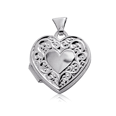 Sterling Silver Heart Locket