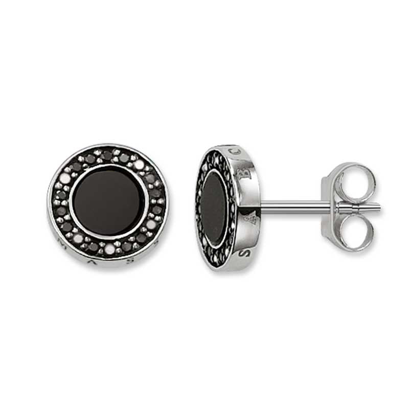 THOMAS SABO Ear Studs "Classic Pave Black"