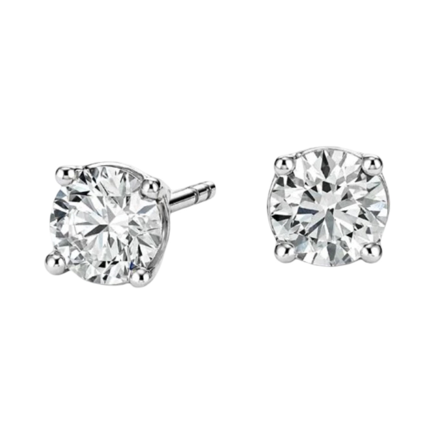 10KW 1.00ct Lab Grown diamond stud earrings
