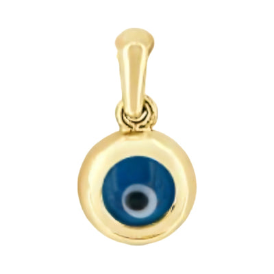 9K Yellow gold Evil Eye Pendant